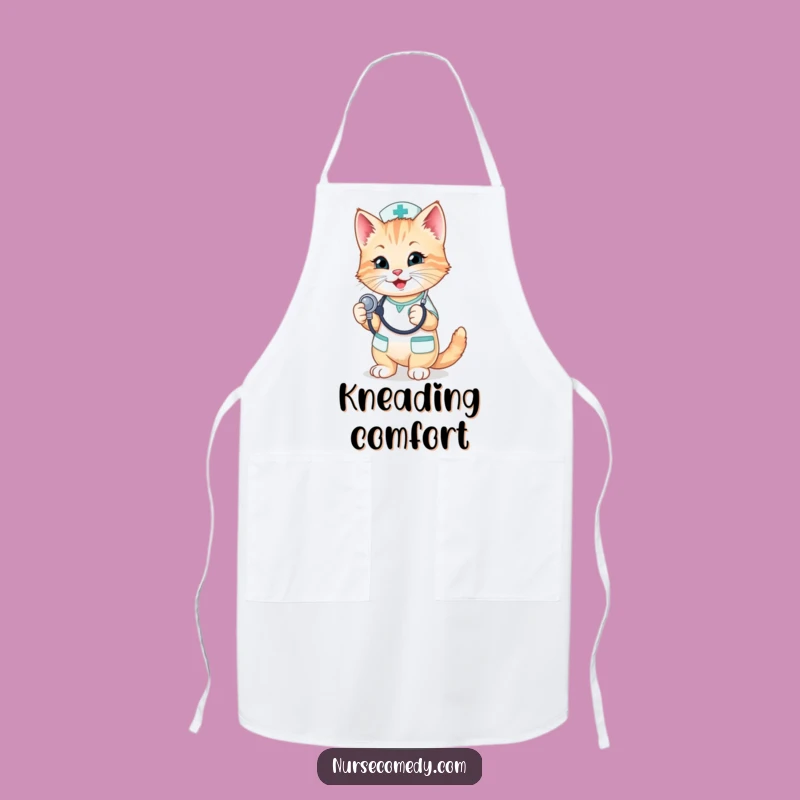 Funny Kitten Nurse Apron - Chef's Hilarious Kitchen Companion