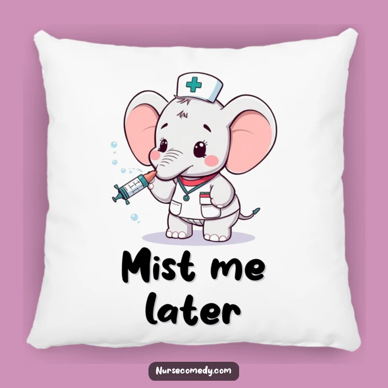 Cozy Elephant Nurse Pillow: Soft & Funny Cartoon Cushion, Perfect Gift