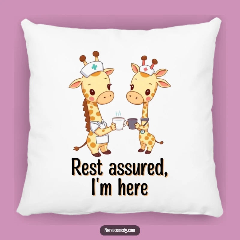 Funny Giraffe Nurse Pillow - Cozy Comfort, A Cozy Gift!