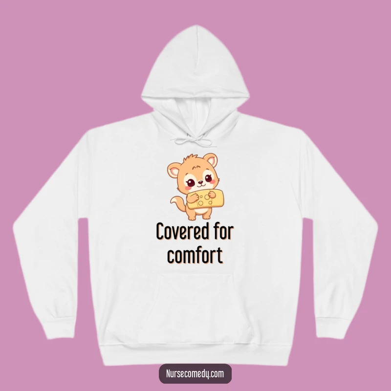 Funny Animal Bandage Hoodie: Cozy Curiosity, Warm and Hilarious Gift!