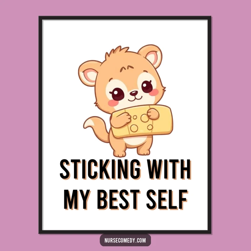 Funny Free Printable Wall Art: Animal & Bandage Humor, Quirky Downloadable Decor