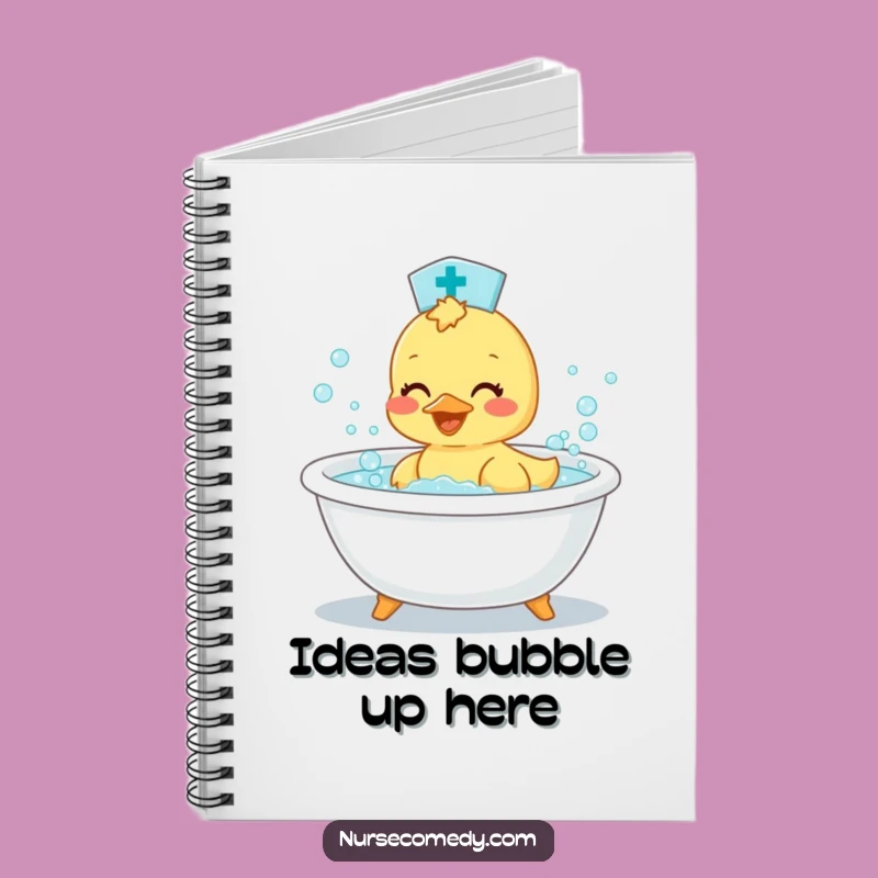 Funny Duckling Nurse Notebook: Jot Down Ideas with a Splashy Doc!