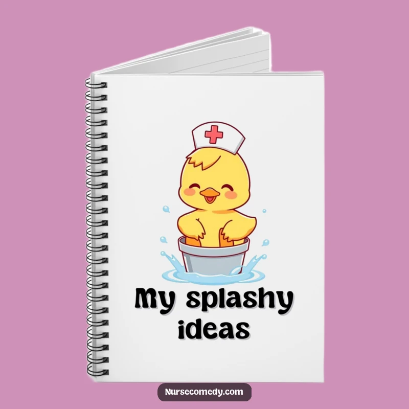 Funny Duck Nurse Notebook: Happy Notes, Practical Doctor Gift