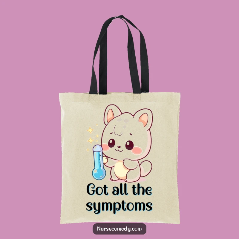 Funny Kawaii Animal Tote Bag: Carry Your Curiosity in Style, Funny Gift!